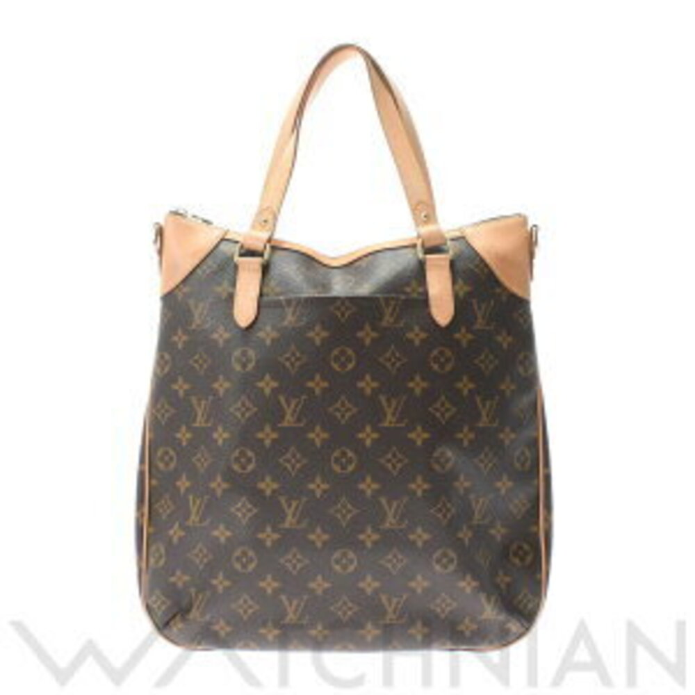 Louis Vuitton Monogram Odeon Bag Brown Canvas Handbag